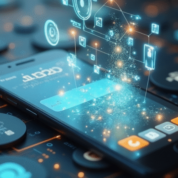 The Silent Takeover: How Your Favorite Apps Became Banks Smartphone displaying popular apps transforming into banking tools, representing embedded finance in everyday life