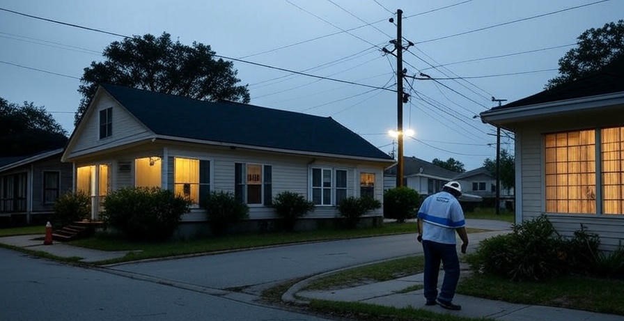 Entergy New Orleans Outages: When the Lights Go Out, We All Pay Dark New Orleans street during Entergy power outage